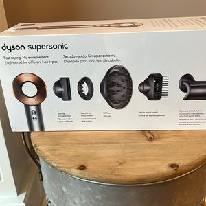Dyson supersonic hair dryer.
